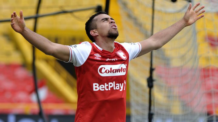 Daniel Giraldo, mediocampista de Santa Fe