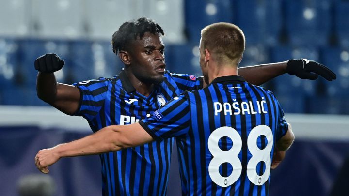 Duván Zapata, nominado a jugador del mes en Atalanta.