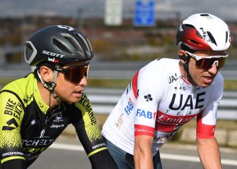 Colombianos en la Vuelta: así quedaron en la general