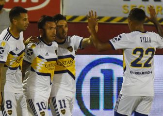 Buen nivel de los colombianos de Boca Juniors ante Newell's
