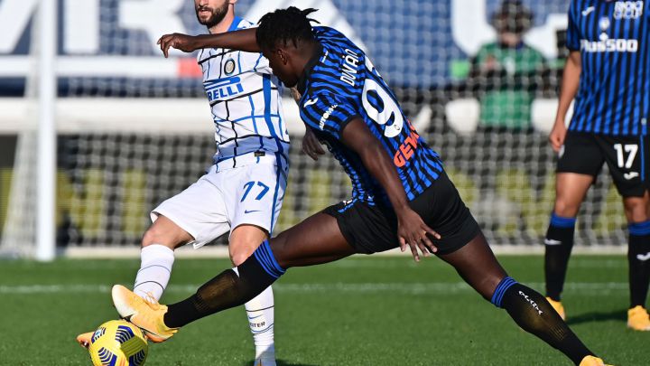 Duván Zapata, delantero colombiano del Atalanta