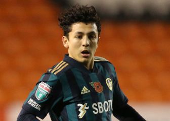 Ian Poveda, punto bajo en la eliminación del Leeds Sub 21