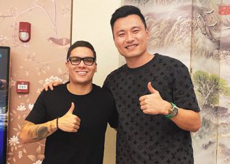 El capitán del Shenzhen recibe a Juan Fernando Quintero
