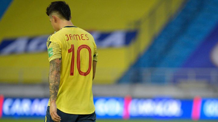 James sale del Metropolitano con la cabeza abajo por la derrota con Uruguay