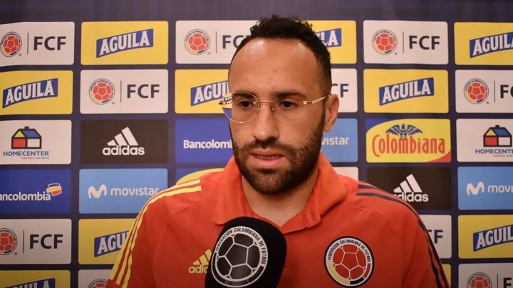 David Ospina habló antes del partido de Colombia ante Ecuador en Quito.