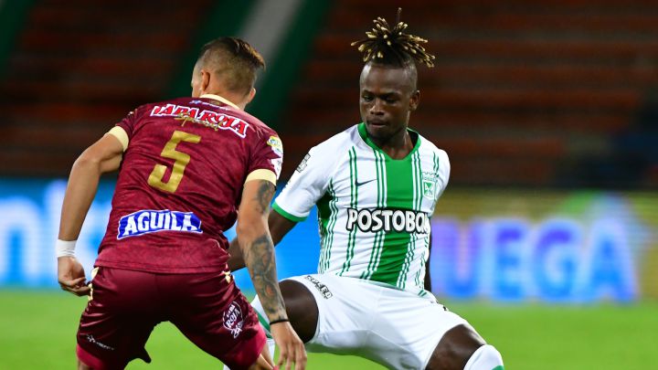 Diener Quiñones, extremo de Atlético Nacional