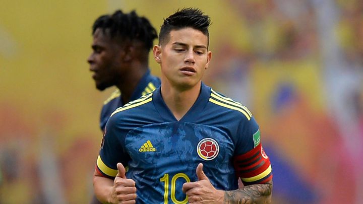 James Rodríguez desmiente altercado con compañeros de Selección Colombia