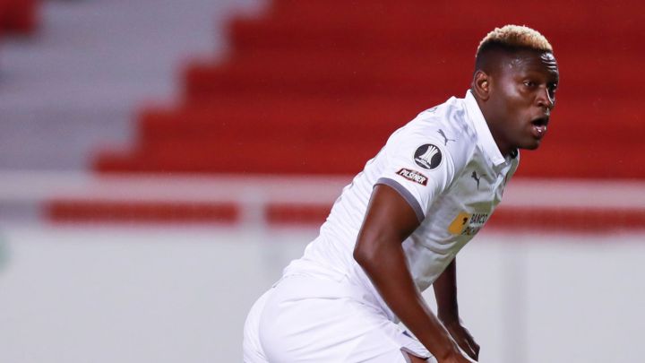 Cristian Martínez Borja, jugador de la Liga de Quito