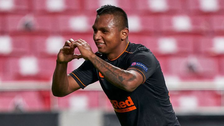 Alfredo Morelos, delantero del Rangers