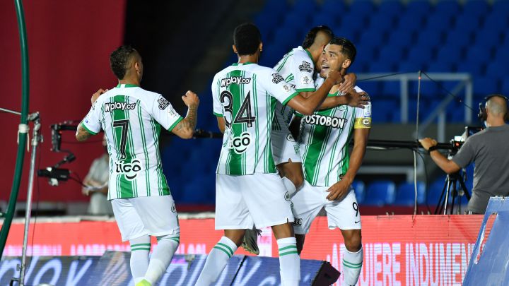 América de Cali recibió a Atlético Nacional en el desarrollo de la primera jornada de los playoffs de la Liga BetPlay en el estadio Pascual Guerrero