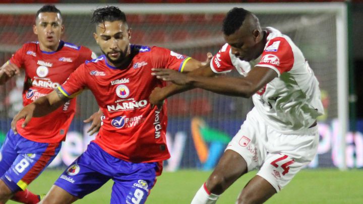 Santa Fe visita a Pasto por la ida de cuartos de final de la Liga BetPlay