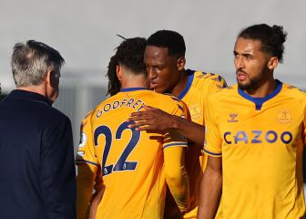 En Inglaterra critican a Yerry Mina por su rendimiento
