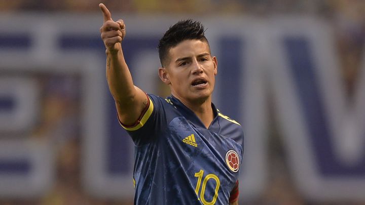 James Rodríguez, volante de la Selección Colombia
