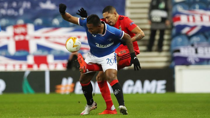 Alfredo Morelos, delantero del Rangers
