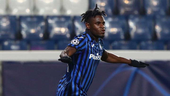 Duván Zapata, jugador de Atalanta