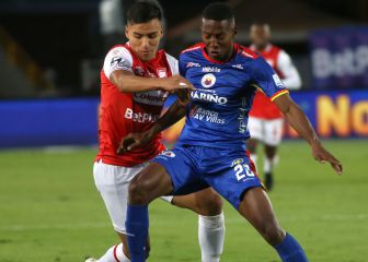 Jugada de gol anulada al local
