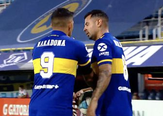 Le quita el penal a Edwin Cardona y Wanchope lo erra