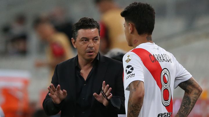 Marcelo Gallardo, DT de River Plate, está utilizando la misma fórmula que hacía con Juan Fernando Quintero. Ahora, la hace con Jorge Carrascal