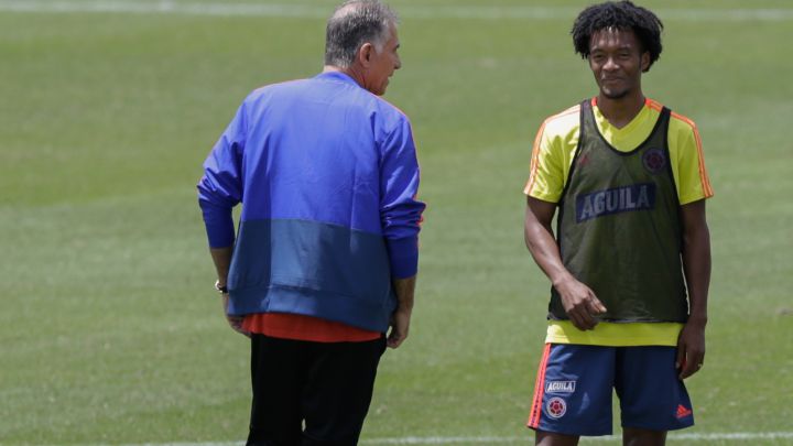 Mensaje de despedida de Cuadrado a Carlos Queiroz.