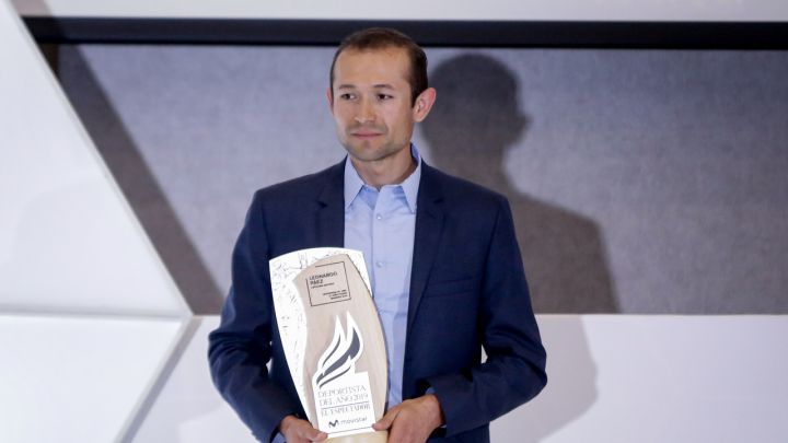 El ciclomontañista Leonardo Páez fue escogido por el diario El Espectador como el Deportista del Año 2020 por su segundo título mundial de maratón