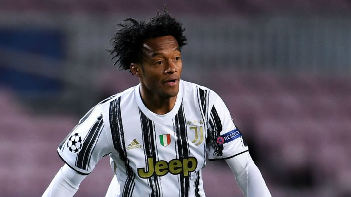 Juan Guillermo Cuadrado, lateral derecho colombiano de la Juventus