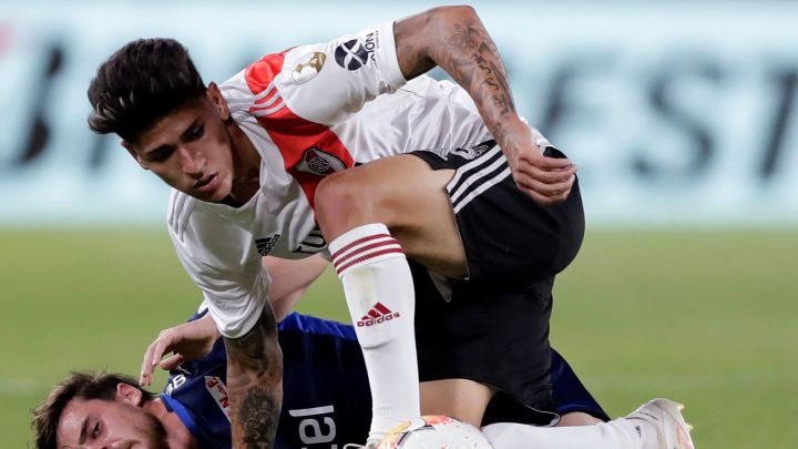 Jorge Carrascal, jugador colombiano de River Plate