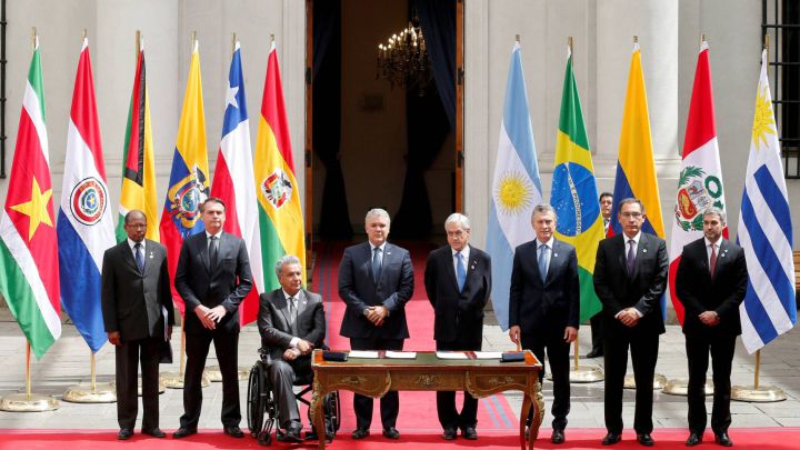 Iván Duque presidente de Prosur