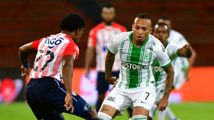 Jarlan Barrera, volante de Atlético Nacional