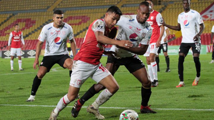 Santa Fe vs América en la Liga BetPlay
