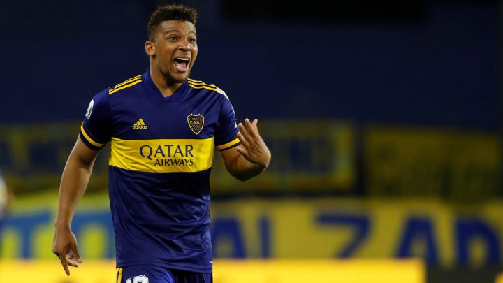 Frank Fabra, defensa de Boca Juniors
