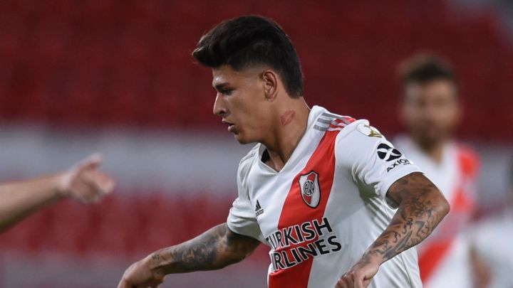 Jorge Carrascal, jugador de River Plate