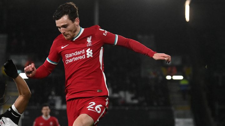 Andrew Robertson, jugador de Liverpool