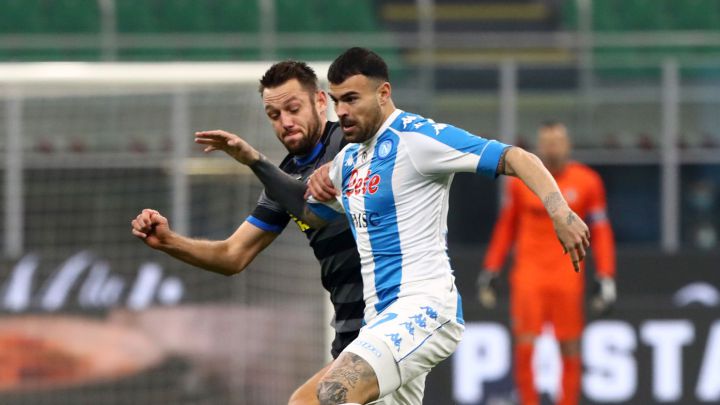 Inter - Napoli en vivo online, partido fecha 12 de la Serie A, que se jugará hoy miércoles 16 de diciembre en el Giuseppe Meazza, desde las 2:45 p.m