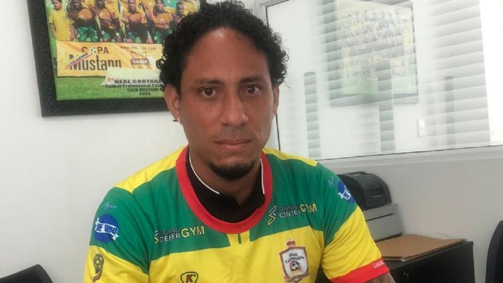 Juan Pablo Pino, jugador del Real Cartagena