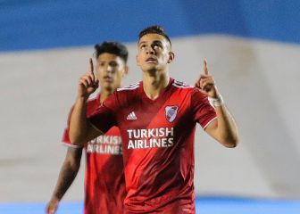 Borré y Carrascal, en el XI ideal de la semana de Libertadores