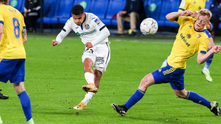 Juan Camilo 'Cucho' Hernández, delantero colombiano del Getafe