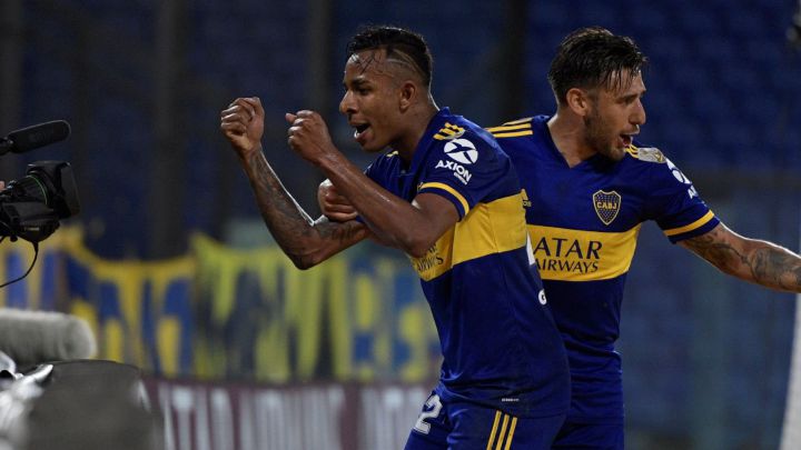 Sebastián Villa, uno de los colombianos destacados del momento en Argentina.