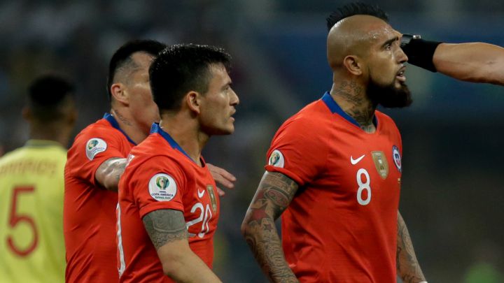 Arturo Vidal en la Copa América de Brasil 2019
