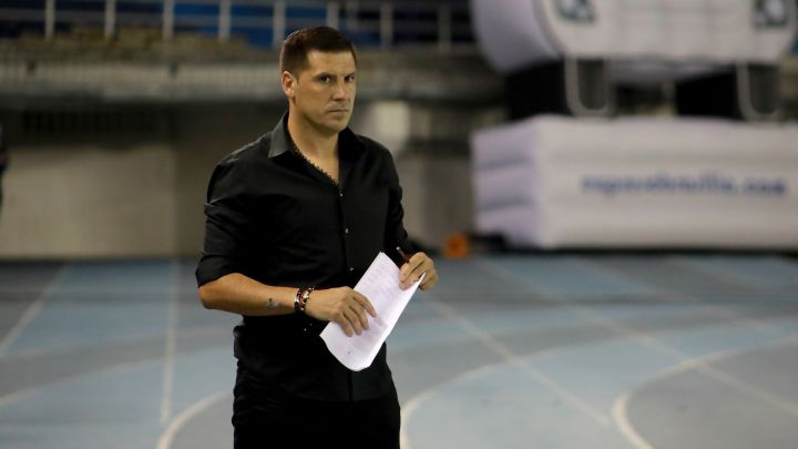Juan Cruz Real en rueda de prensa