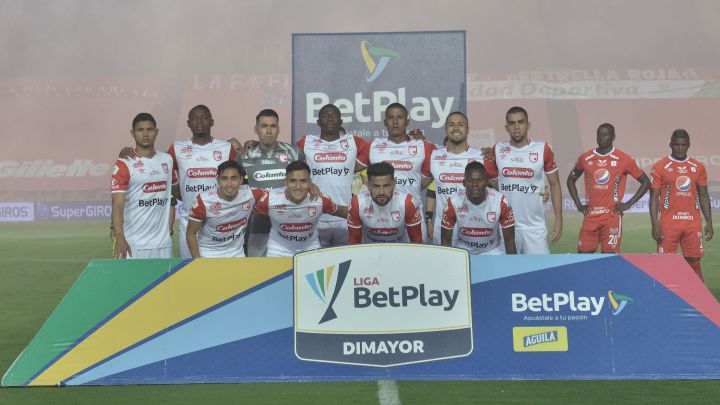 Este sería el XI titular del Independiente Santa Fe para la final de vuelta de la Liga BetPlay ante América de Cali en el El Campín. No tendría bajas.