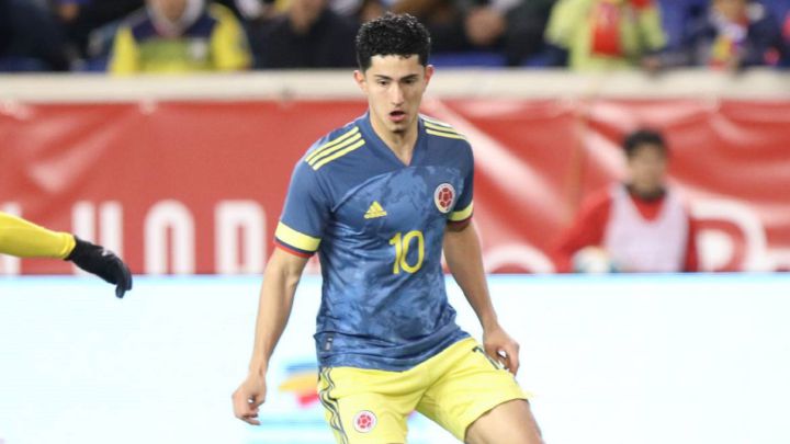 Steven Alzate debutó oficialmente con Selección en octubre de 2020