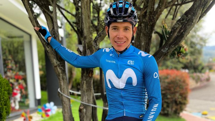 Miguel Ángel López, ciclista colombiano