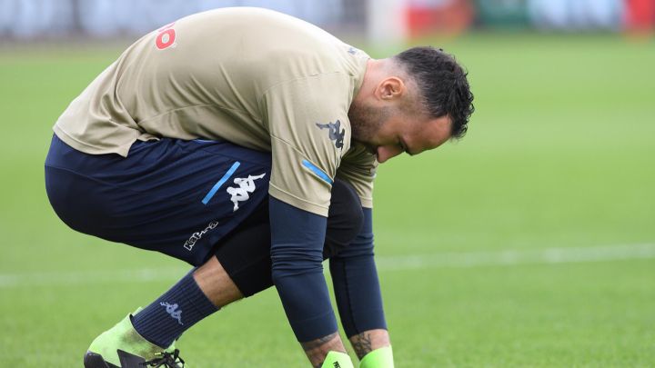 David Ospina arrancó 2021 atajando ante Cagliari