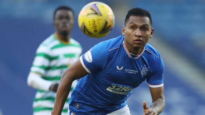 Alfredo Morelos, delantero colombiano de Rangers