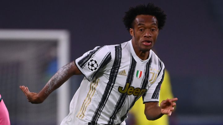 Juan Guillermo Cuadrado, lateral derecho colombiano de la Juventus