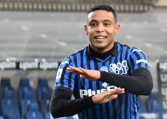 Luis Muriel y Duván Zapata anotan en victoria de Atalanta