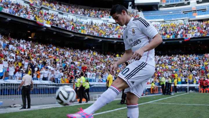 James Rodríguez, entre los 30 fichajes más caros de la historia.