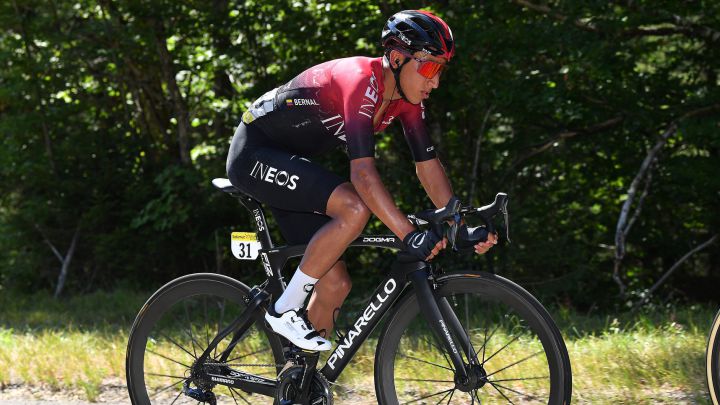 Egan Bernal, ciclista del Ineos, ha sorprendido en el último mes por sus grandes números en Strava. El colombiano espera volver a tener un gran año