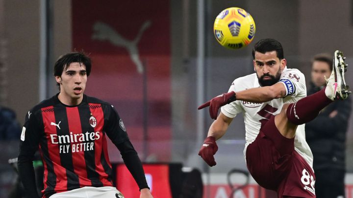 Milan - Torino en vivo online, octavos de final Coppa Italia, que se jugará hoy martes 12 de enero en el estadio San Siro, desde las 2:45 p.m.