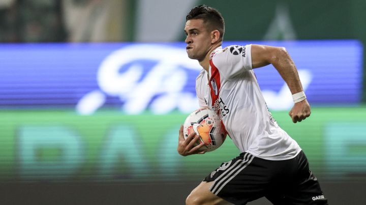 Rafael Santos Borré, delantero colombiano de River Plate